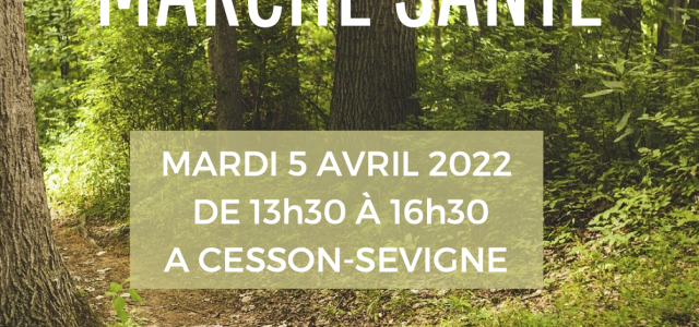     Marche Santé du mois d’avril en partenariat avec un groupe d’étudiants de l’IUT GEA de Rennes. QUAND ? Mardi 05 avril HORAIRES ? De 13h30 à 16h30 OÙ […]