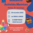  Mardi 29 novembre, le CDSA 35 et le club Sport Adapté Côte d’Emeraude (SACE) s’associent pour vous proposer une rencontre Activités Motrices à Saint Malo. Une rencontre à destination […]