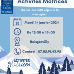 Activités Motrices "Un petit séjour à la montagne !" 🏔