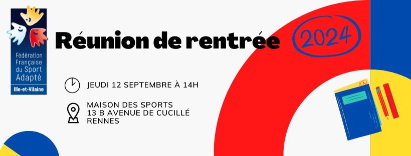 Réunion de rentrée 2024