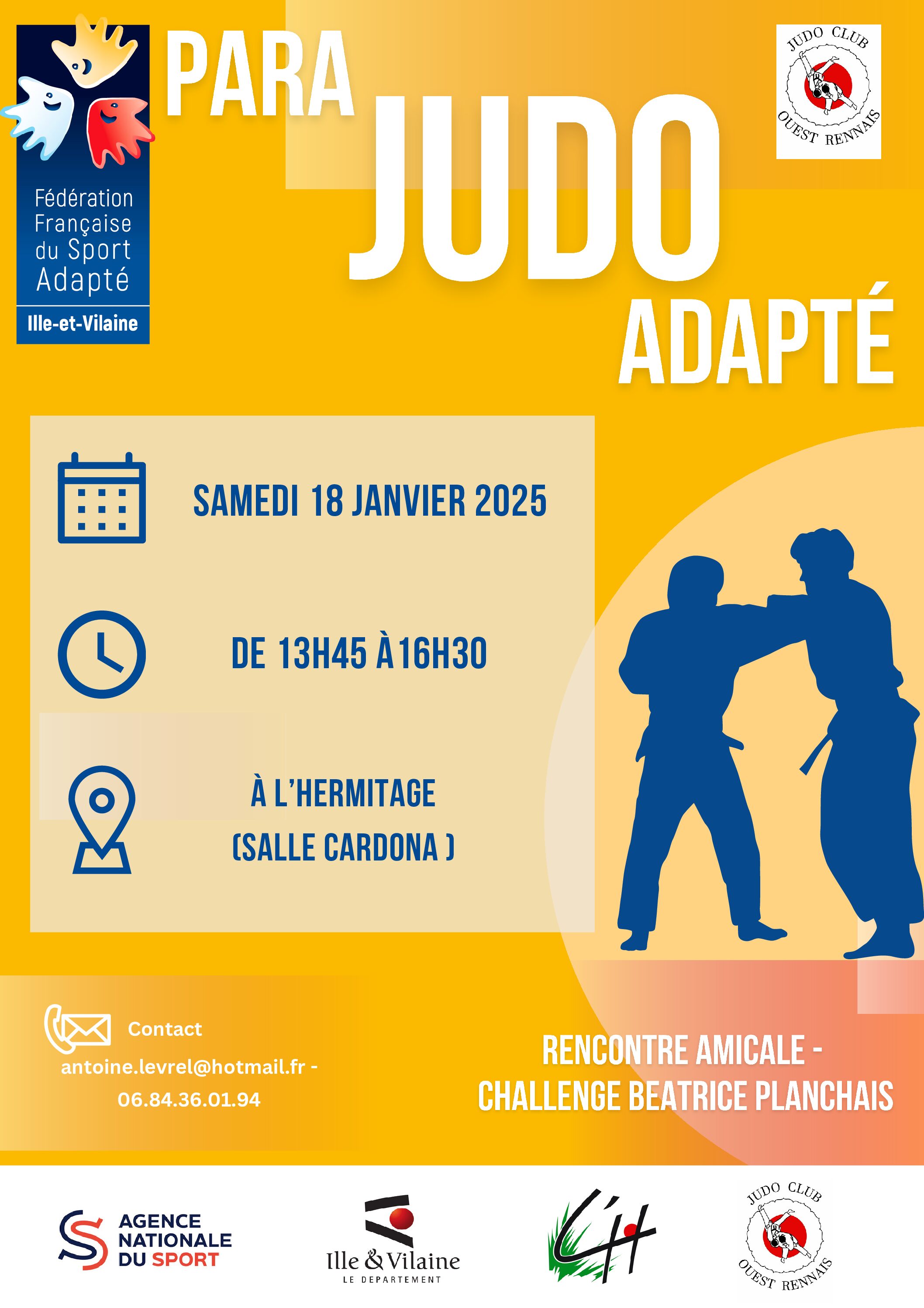 Rencontre amicale de judo