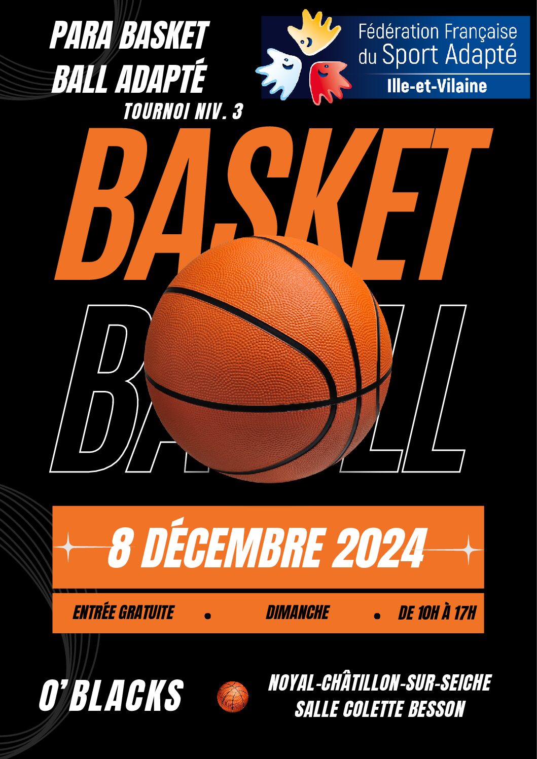 Tournoi Para Basket-ball Adapté BLAC