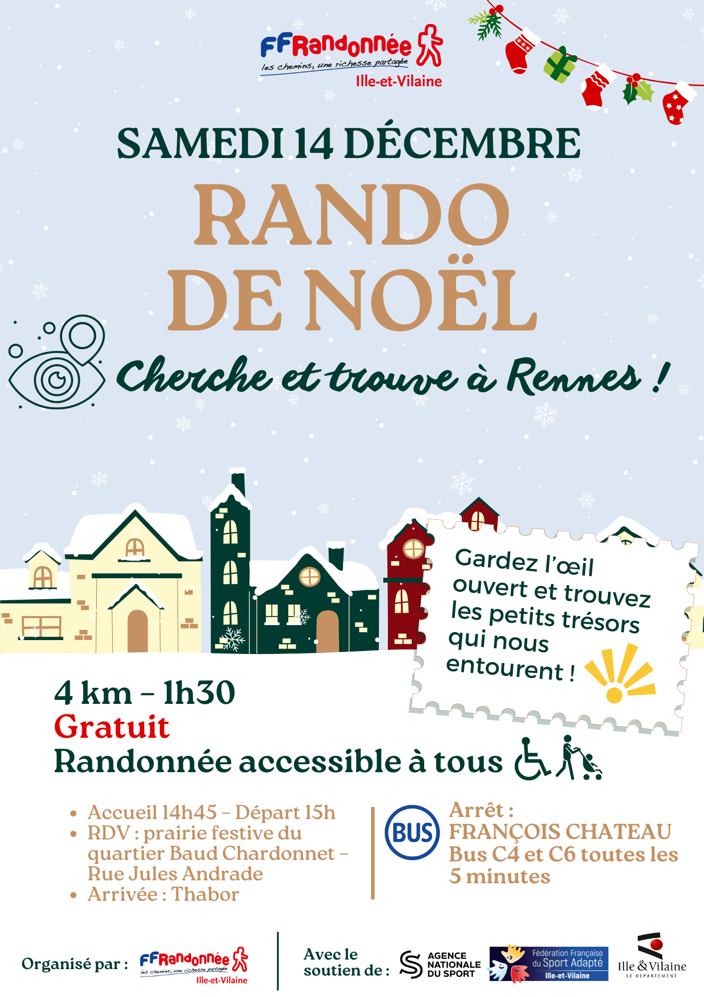 Rando de Noël citadine