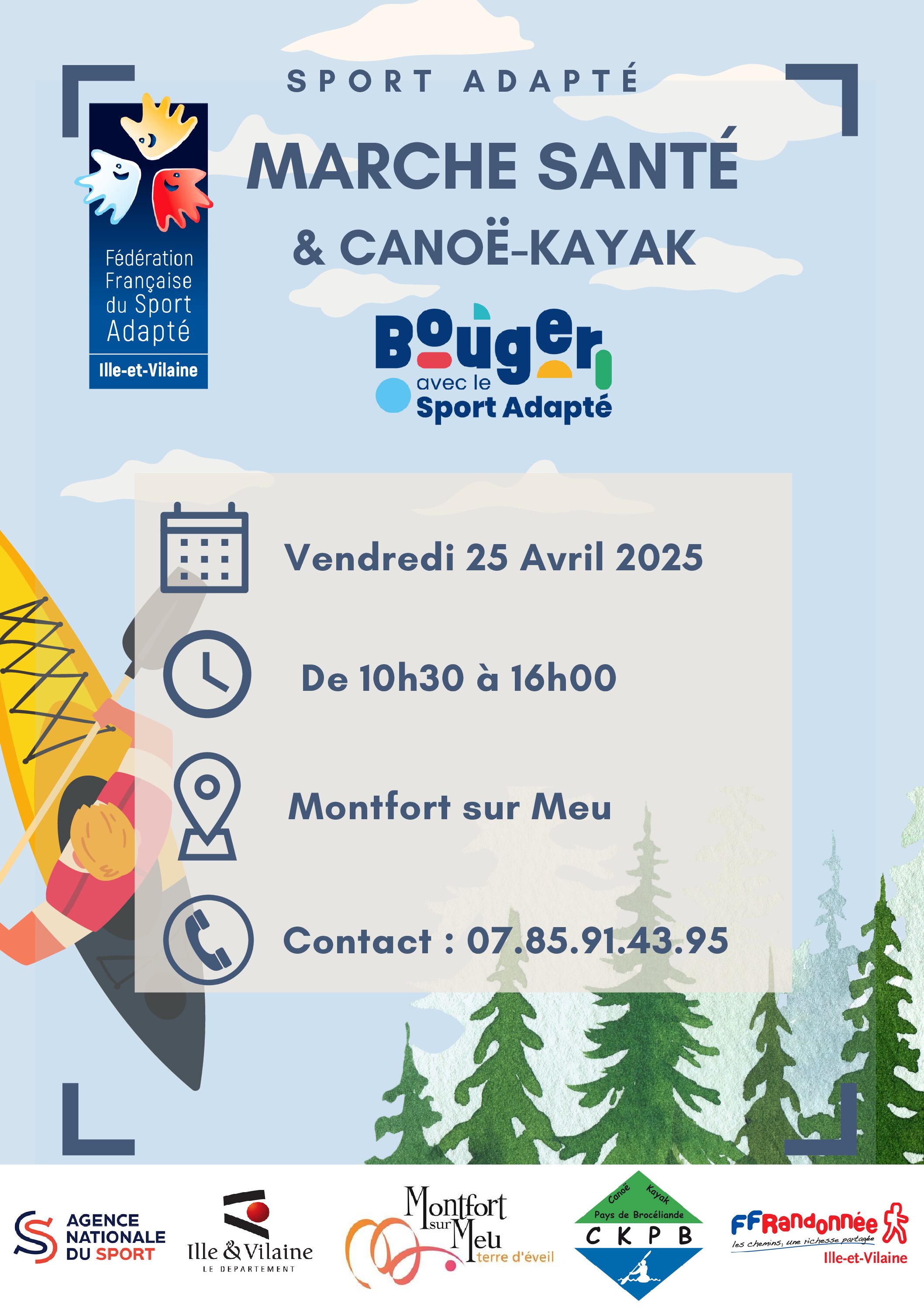 MARCHE SANTE ET CANOË-KAYAK