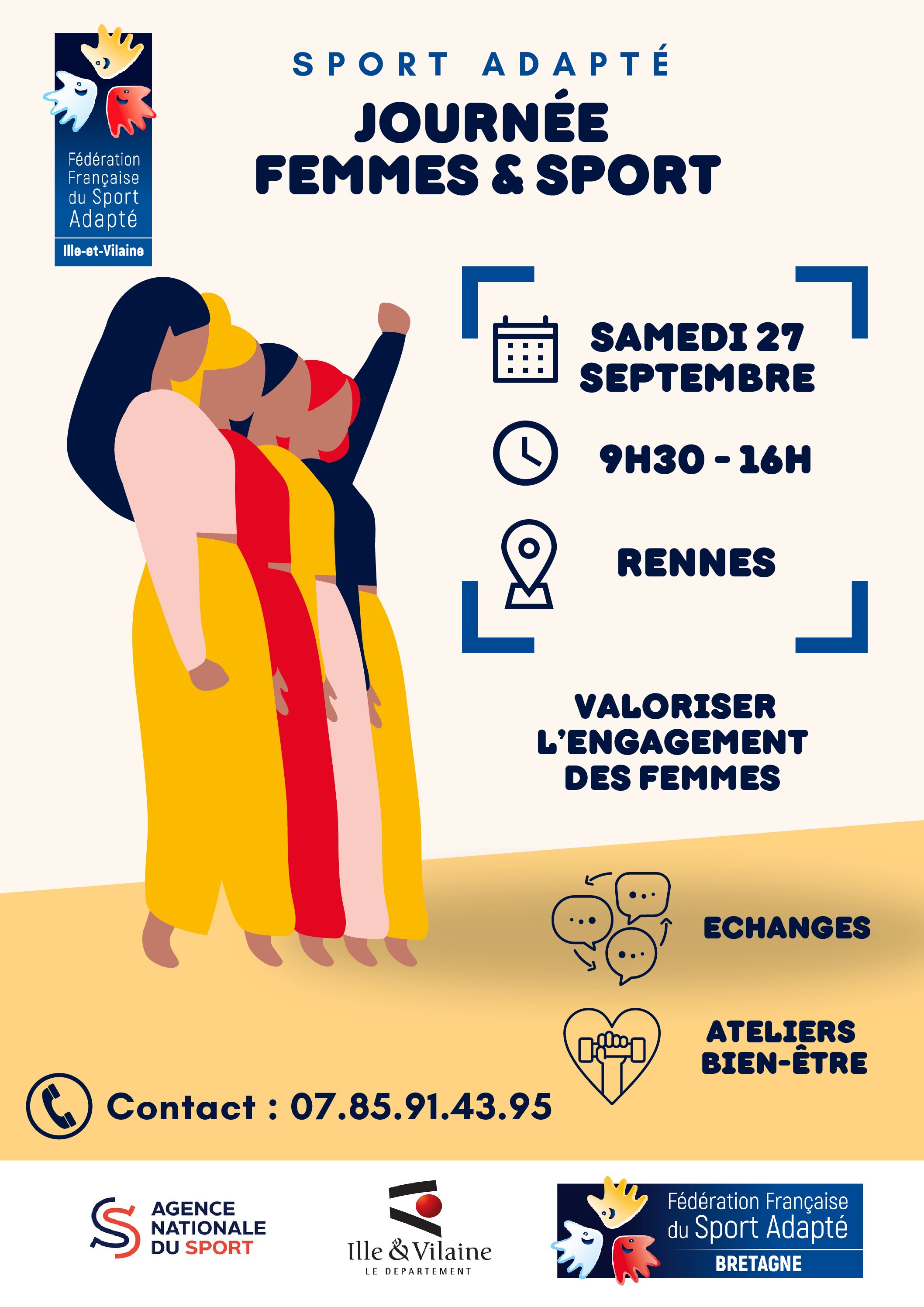 [INVITATION] Journée Femme & Sport - Samedi 27 septembre - RENNES