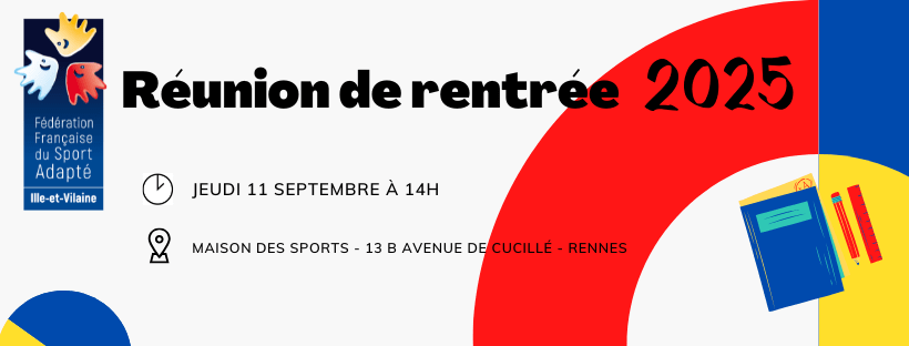 Réunion de rentrée 2025